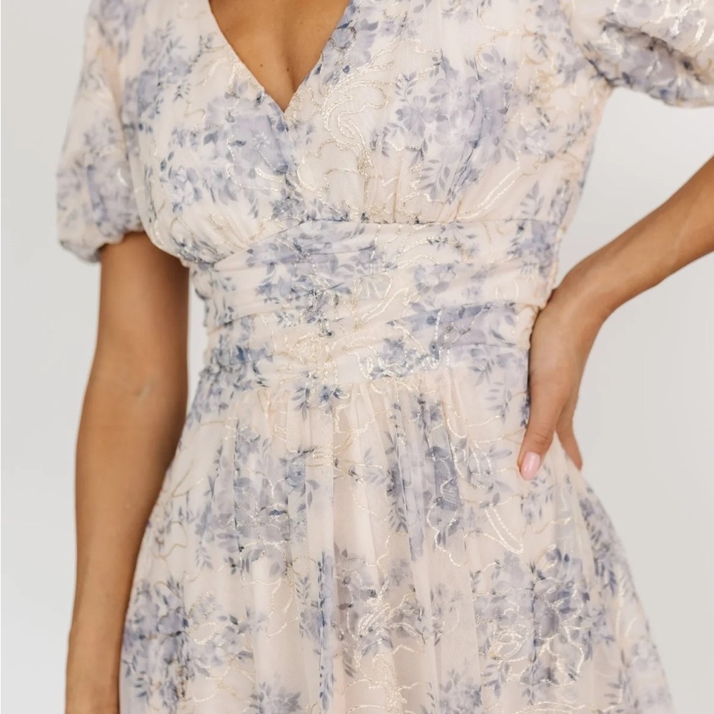 Baltic Born Lavender Floral Midi Dress